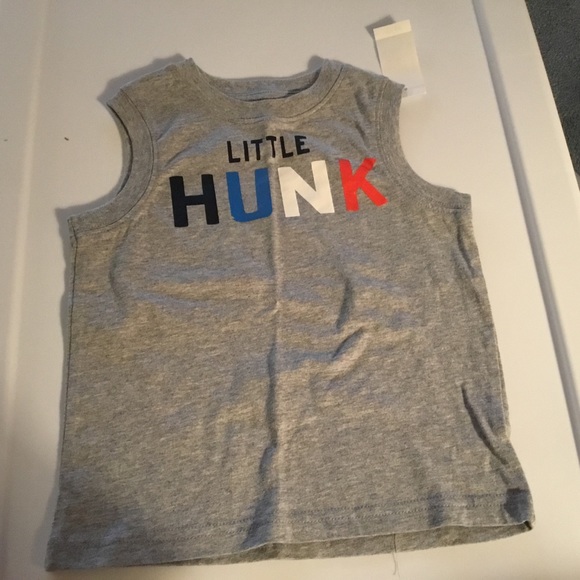 Koala Kids Other - Koala Kids Boys Gray “Little Hunk” Tank Top. 2T